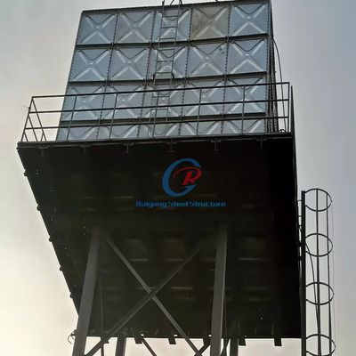 Коррозионно устойчивый оцинкованный стальной резервуар для воды