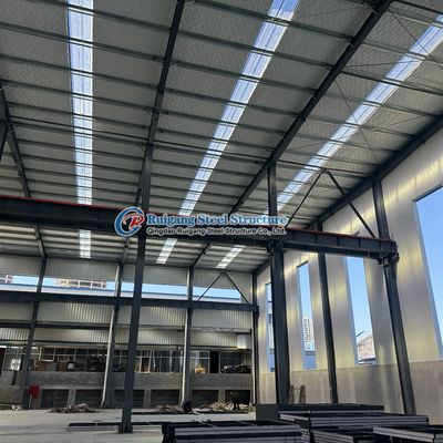 Предварительно изготовленный металлосклад на промышленном мезаннином полу