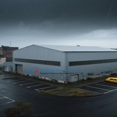 Строительство зданий из стальных конструкций. Стереоскопический интеллектуальный склад, мастерская, складское помещение, гараж, дом