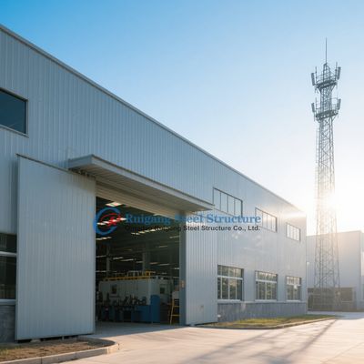 Легкий, прочный склад из оцинкованной стали с современной эстетикой