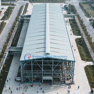 Хранилище стальных конструкций на заказ с доступом к мостовому крану