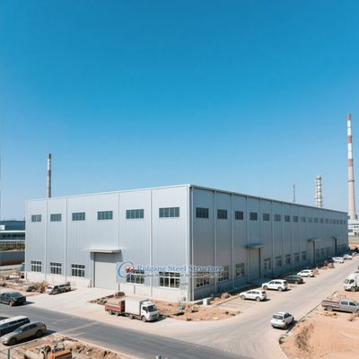 Специализированная готовая стальная конструкция складское здание с изоляционными панелями и легкой сталью