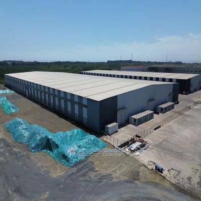 Хранилище стальной конструкции на заказ с бетонным фундаментом