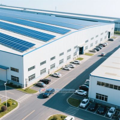 Склад из металлоконструкций на заказ с утепленными сэндвич-панелями