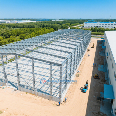Предварительно спроектированное стальное здание PEB для мастерской