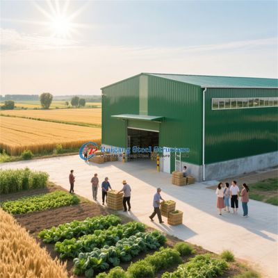 Конструкции из готовой стали для складов и торговых центров